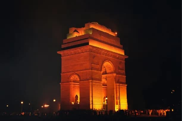 India Gate at Night