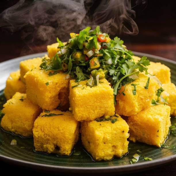 Dhokla – El pastel salado esponjoso de Gujarat